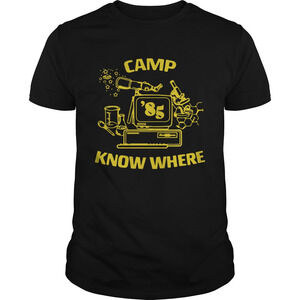 Stranger Things Dustin Camp 85 Know Where Shirt